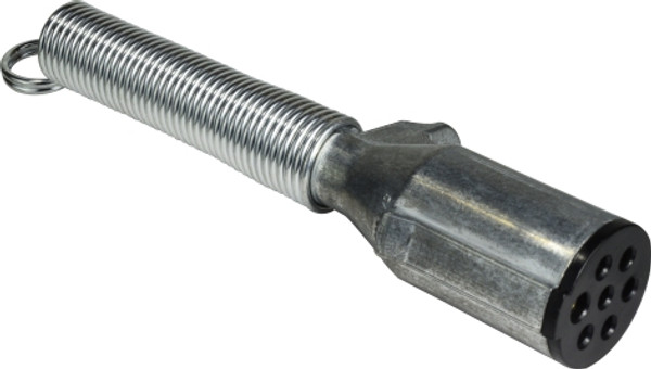 PLUG 7 WAY SINGLE GRIP 7 WAY SINGLE GRIP PLUG W/SPRING GUARD - 39757