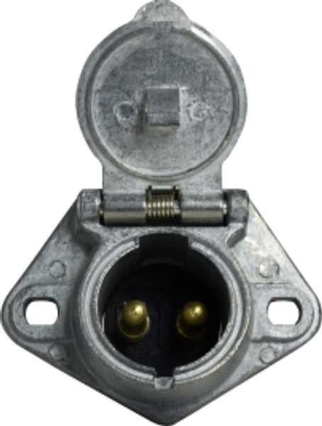 SOCKET DUAL 2 POLE METAL SOCKET - 39769