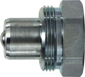 Midland Metal KZEB14PF Hydraulic Jack Thread Lock Plug, 1/4 in FNPT
