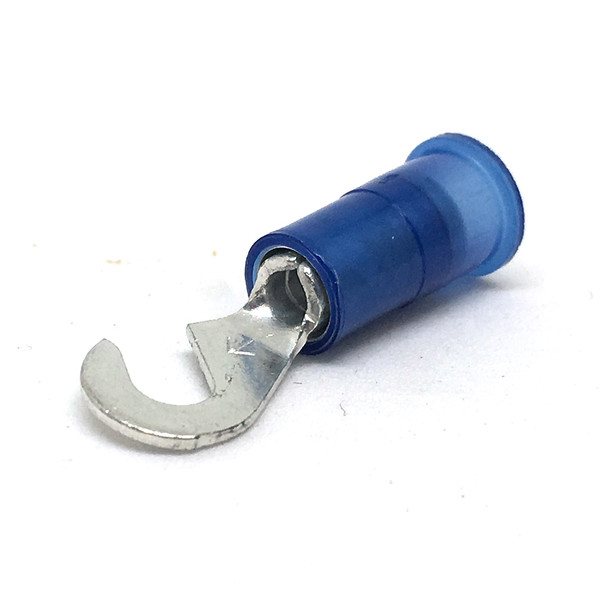 16-14 AWG Nylon Hook Terminal #4-6 Stud PK1000 - E93164
