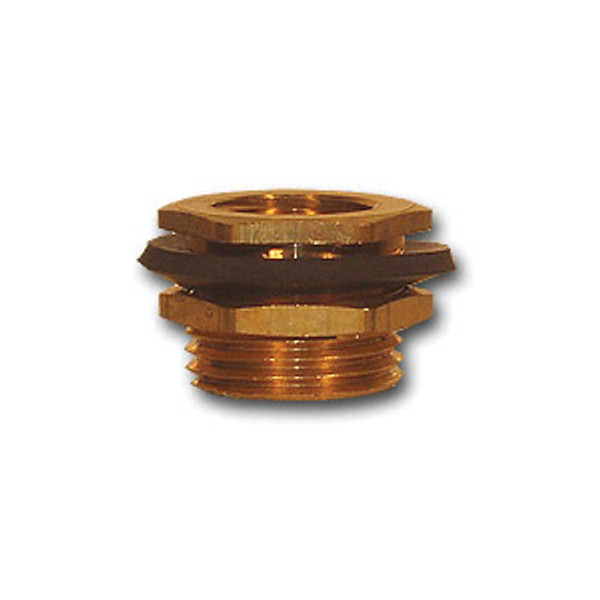 Midland Metal 50016 Evaporating Cooler Adapter, 3/4 in MGH x 1/2 in FIP, Brass