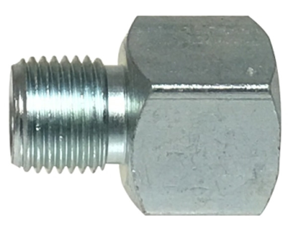 Midland Metal 36350 Bulkhead Tubing Straight Connector, Steel