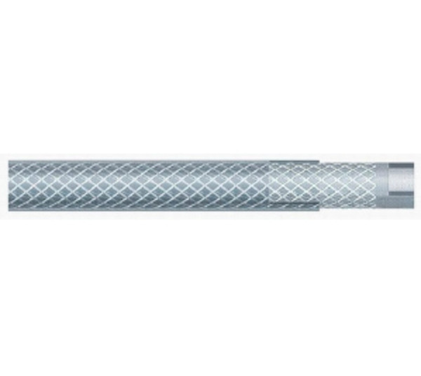 Buchanan Rubber CRPVC-038-100 Tubing, PVC, 3/8 in ID, 0.59 in OD, 100 ft L