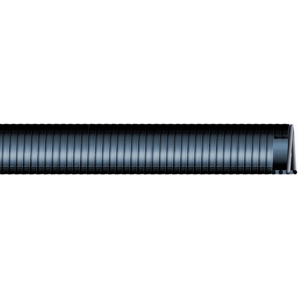Buchanan Rubber SUPER-200 Suction Hose, 2 in Nominal, 100 ft L, 70 psi, PVC Tube, Blue