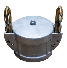 Buchanan Rubber CDCSL-200-A1 Cam and Groove Self-Locking Dust Cap, 2 in Type DC, Aluminum