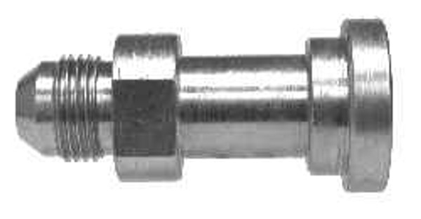 Midland Metal 17001216 Split Flange Adapter, 1-1/16 in JIC x 1 in Code 61 Flange, Steel