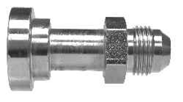 Midland Metal 18001616 Adapter, 1 in MJIC x 1 in Code 62 Flanged, Steel