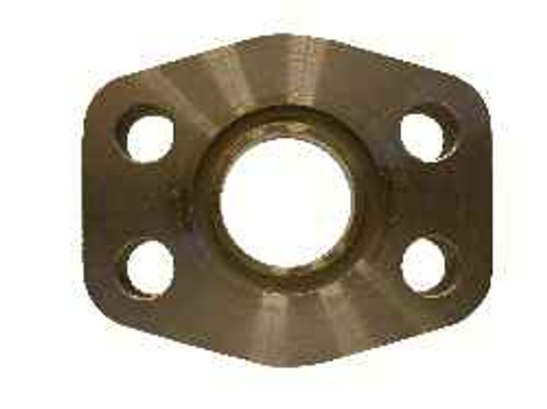 Midland Metal 22612424 Pipe Thread Flange Pad, 1-1/2 in Code 61 Flange, Steel