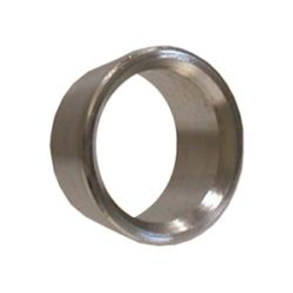 Stainless Adapters SS319-08 Tube Sleeve, 1/2 in 37 deg JIC Flared, Stainless Steel