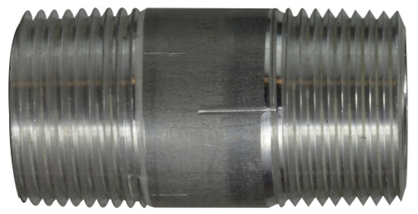 Midland Metal 76091 3/4" Diameter, Aluminum Nipples, 3/4 x 1-1/2 Alum Nipple, Nipples and Fittings