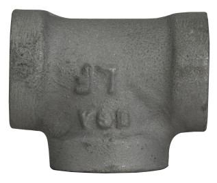 Midland Metal 79253 Tees, Aluminum Fittings, 1/2 Aluminum Tee, Nipples and Fittings