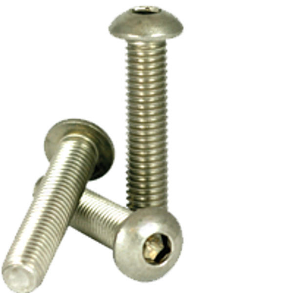Stainless Button Socket Cap Screw | M3-0.50x10  (18-8) Full Thread, Qty 100