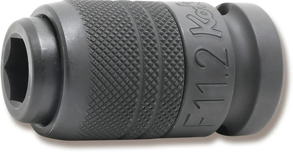 Ko-ken 14142-F11.2 1/2 Sq. Dr. Bit Holder  7/16 For 183 series Length 46mm Locking Quick Release