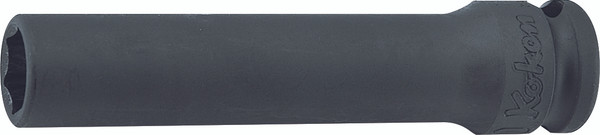 Ko-ken 13301M-16 3/8 Square Drive Socket 16mm 6 point Length 80mm Thin walled