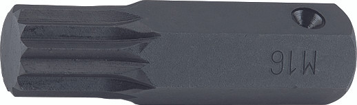 Ko-ken 107.16-M14 16mm Hex Dr. Bit XZN M14 Triple Square Length 60mm