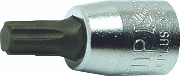 Ko-ken 2025.28-27IP 1/4 Square Drive TORXplus 27IP Bit Socket - Length 28mm