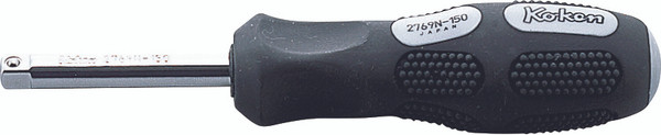 Ko-ken 2769N-150 1/4 Square Drive Spinner Handle Length 150mm