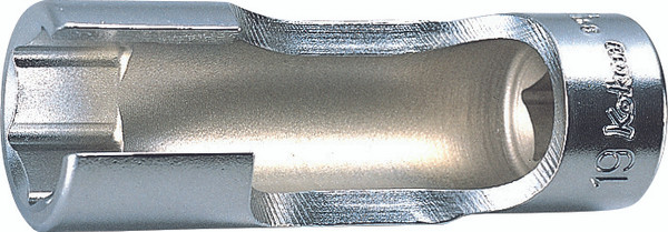 Ko-ken 3300FN-19 3/8 Square Drive Socket 19mm Flare Nut Length 80mm