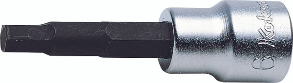 Ko-ken 3010M.62-7 3/8 Square Drive Bit Socket 7mm Hex Length 62mm