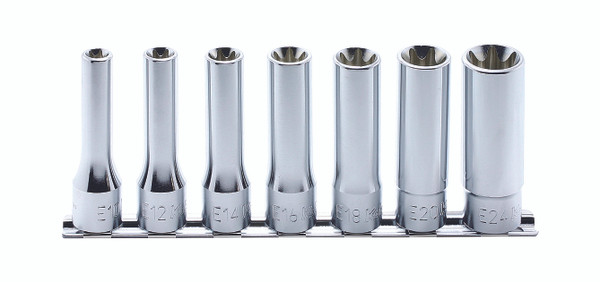 Ko-ken RS4325/7 1/2 Sq. Dr. Socket 7 piece TORX® set  E10-E24