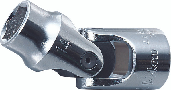 Ko-ken 4440M-22 1/2 Sq. Dr. Universal Socket  22mm 6 point Length 72mm