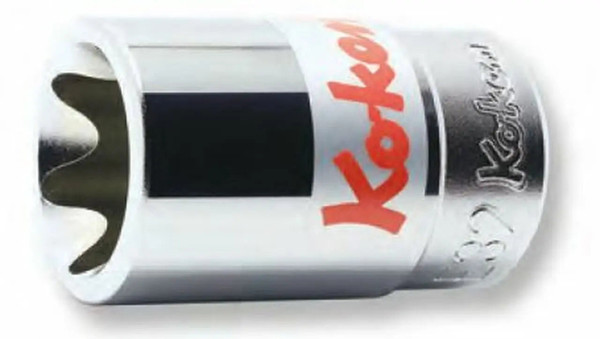 Ko-ken 6425-E18 3/4 Sq. Dr. TORX® E18 Socket - Length 50mm