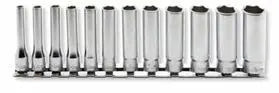 Ko-ken RS2305M/12 1/4 Sq. Dr. Socket set  4-14mm 12 point   12 pieces