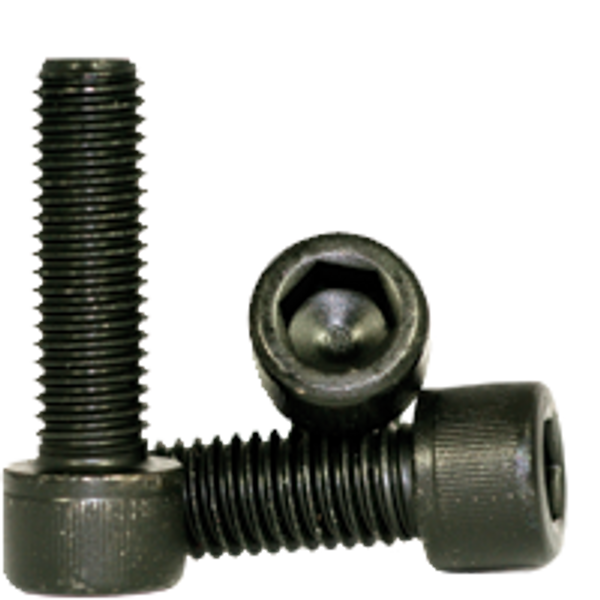 M10-1.50 x 20mm Socket Head Cap Screws, Thermal Black Oxide, Class 12.9, Coarse, Fully Threaded, ISO 4762 / DIN 912, Qty 100