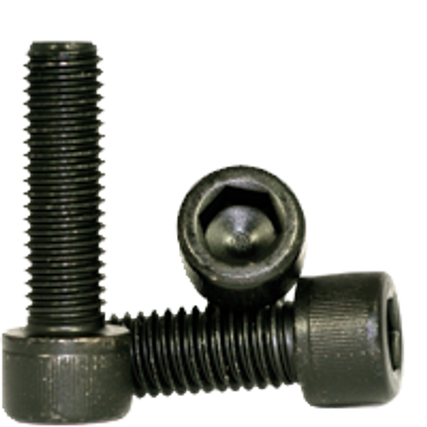 M42-4.50 x 140mm Socket Head Cap Screws, Thermal Black Oxide, Class 12.9, Coarse, Partially Threaded, ISO 4762 / DIN 912, Qty 1