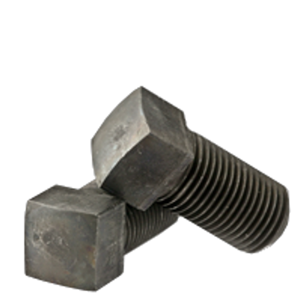 1/4"-28 x 3/4" Square Head Set Screws, Cup Point, Plain, Fine, Fully Threaded, Case Hardened, Qty 100