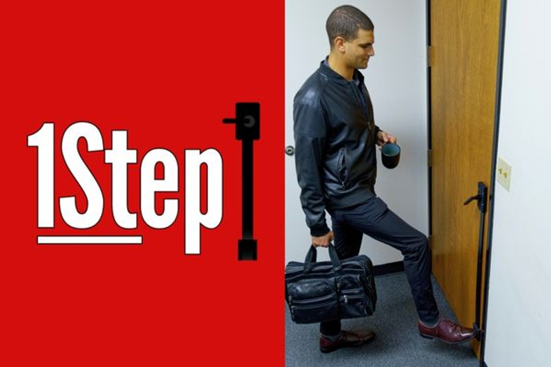 Step Into the Future with 1Step: The Hands-Free Door Opener for Work, Home, and Beyond