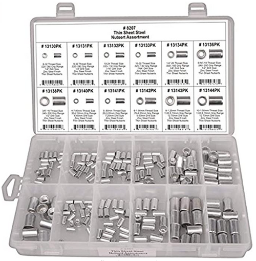DISCO THIN SHEET METAL NUTSERT ASSORTMENTIMS Bolt For Your Industrial