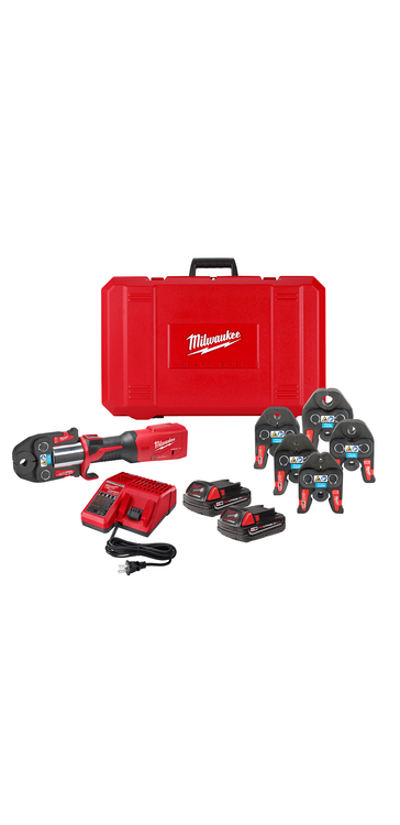 Milwaukee M18 FORCE LOGIC Press Tool Kit w/ One-Key with 1/4