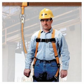 FULL-BODY HARNESS W/SLIDING BACK D-RING