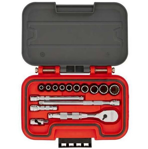 Proto 15-Piece 12 Point 1/2-Inch Drive Socket Set – TorquePlus Design For Stubborn Fasteners - View #8
