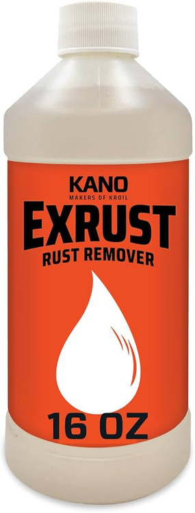 Rust Convertor Liquid Exrust EX161 Kroil Liquid Rust Remover / Convertor 16 Oz (1 BO ...