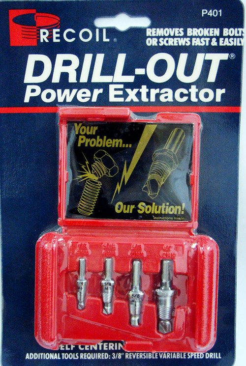RECOIL 7PC. DRILLOUT/MICRO DRILLOUT KIT IMS Bolt