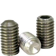 #10-32 x 3/16" Cup Point Socket Set Screws, 316 Stainless Steel, Fine, Qty 100