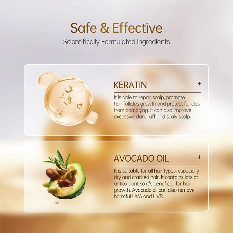 INSTANT HAIR REPAIR MASK: Keratin for hair treatment INSTANT HAIR ...