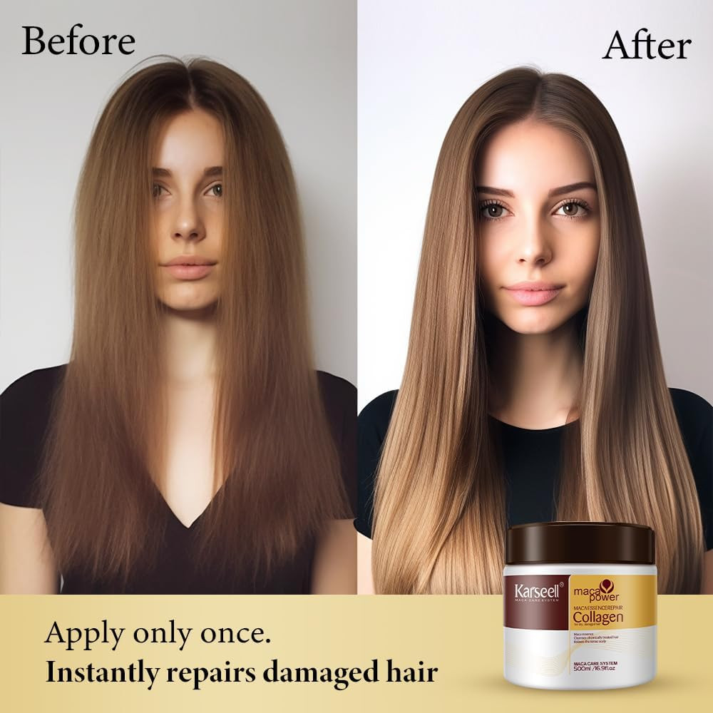 Karsell Karsell Repair Set Collagen Hair Mask | Repair & Hydration for Damaged Hair