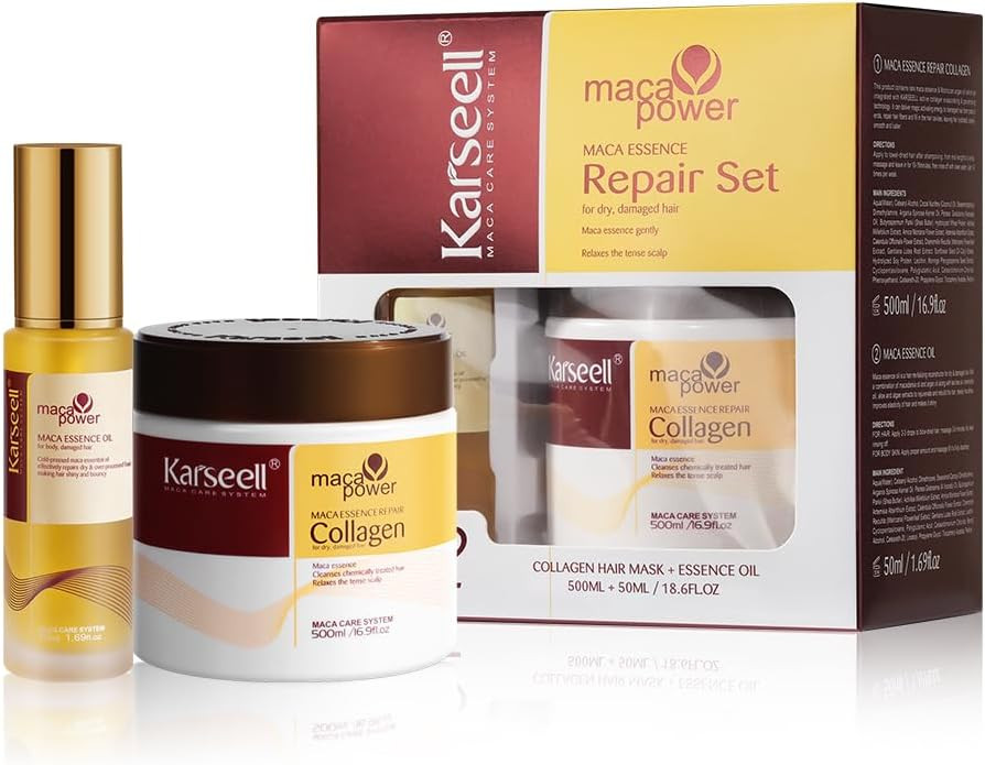karseell カーセル　2個セット Karsell Repair Set Collagen Hair Mask | Repair & Hydration for