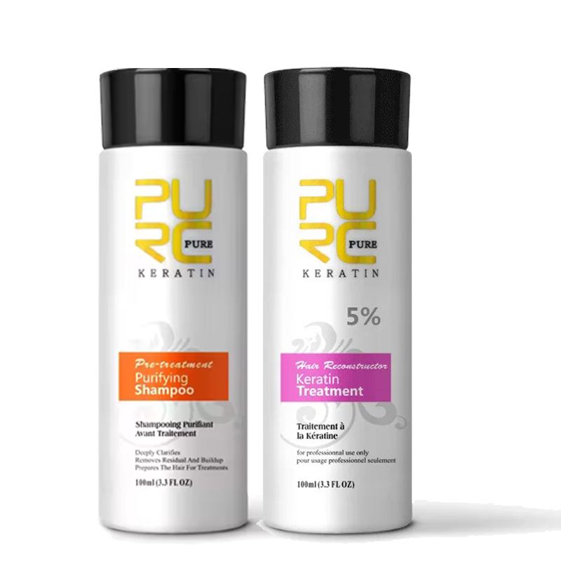 KERATIN KIT AT HOME ❤️ CLARIFYING SHAMPOO + KERATIN SHOT