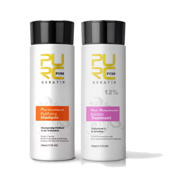 KERATIN TREATMENT AT HOME | PURIFYING SHAMPOO + KERATIN 12%