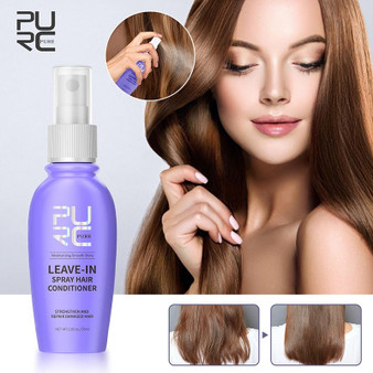PURC CONDITIONER Revitalize Your Hair with Purc Coconut Oil Leave-In Spray Conditioner 50 ml 