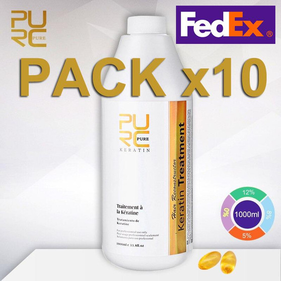 KERATIN HAIR TREATMENT PACK: PROFESSIONAL KERATIN TREATMENT X 10 KERATIN HAIR TREATMENT PACK: PROFESSIONAL KERATIN TREATMENT X 10