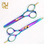 KERATIN TREATMENT PROFESIONAL SET TITANIUM HAIR SCISSORS 6 and THINNING SCISSORS 5.5 INCHES WITH PROTECTION CASE