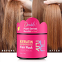 PURC Keratin Reconstruction Hair Mask Smoothing Softness Reduces Dryness Frizz Collagen Nourish Hair Conditioner 200g