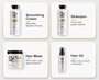 PURC Keratin Treatment Set 4PCS | Shampoo, Mask & Repair Spray