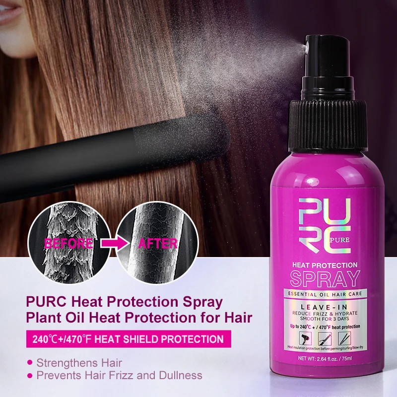 Best Heat Protection Spray For Styling Up To 240 Shield Non Greasy 