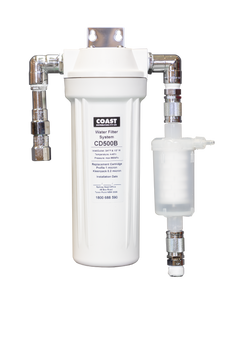 CD500B Bacterial-Retentive In-Line Water Filter System